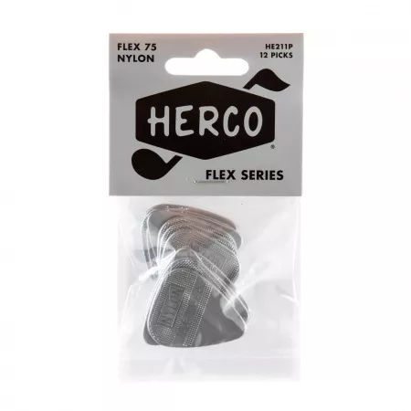Herco Flex 75 Медиаторы, 12шт, толстые, Dunlop, HE211P