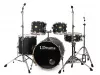Барабанная установка, черная, LDrums, 5001013