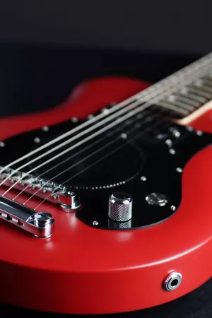 LTG1 Тревел электрогитара, красная, MIG Guitars, LTG1-R24