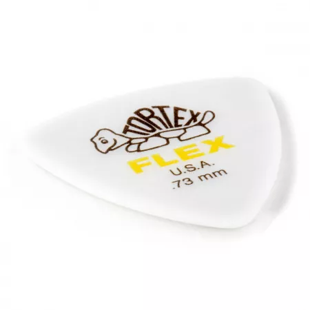 Tortex Flex Медиаторы, 6шт, толщина 0,73мм, треугольные, Dunlop, 456P.73