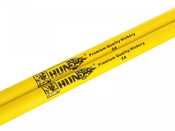 Colored Series 5A YELLOW Барабанные палочки, орех гикори, желтые, HUN, 1010100201018  рис.2 