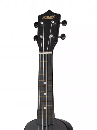 Укулеле сопрано, черный, Homage, RS-C1-BK