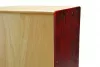 90608516 CAJ RBS Mosquito Red Black Stripes Кахон, красный, Sonor