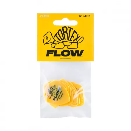 Tortex Flow Медиаторы 12шт, толщина 0.73мм, Dunlop, 558P.73