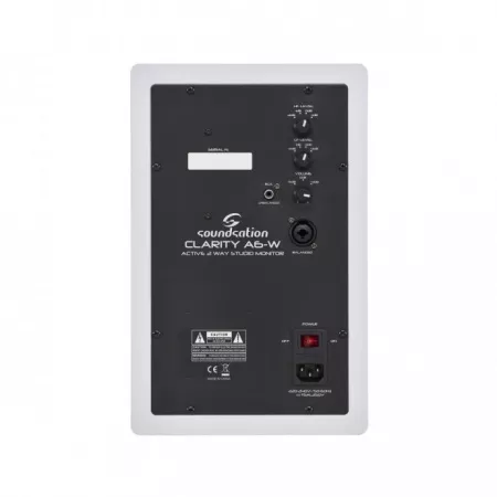 (L870L) Студийный монитор, белый, Soundsation, Clarity-A6-WHT
