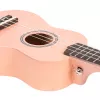 Linden Series Укулеле сопрано, с чехлом, розовый, Cascha, HH-3968