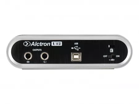 Звуковая карта USB, 24 бит/96 кГц, Alctron, U12-BK