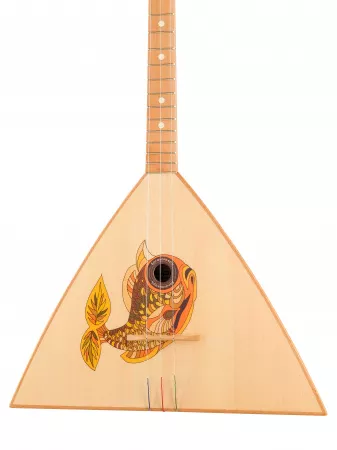 Festival Decor Балалайка трехструнная уменьшенная, рыба, Балалайкеръ, SBF-VF