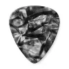 Genuine Celluloid Медиаторы, 12шт, средние, черный перламутр, Dunlop, 483P02MD