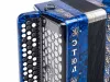 Баян ученический двухголосный Этюд-205М2, 55х100-II, синий, Тульская гармонь, BN-40-BL
