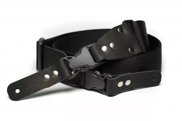 Ремень для гитары, нейлоновый, черный, Mamba straps, MB5022-078  рис.2 
