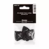 Tortex Pitch Black Jazz III Медиаторы 12шт, толщина 1,14мм, Dunlop, 482P1.14