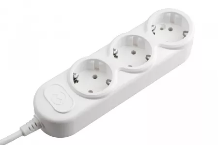 Power Cube Удлинитель, 3 розетки, 3м, Электрическая мануфактура, PC-3-3M