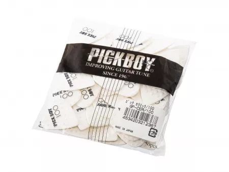 Ceramic Медиаторы 50шт, толщина 1.0мм, Pickboy, GP-CER/100