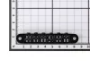 Бридж Tune-O-Matic, черный, Paxphil, BM021-BK