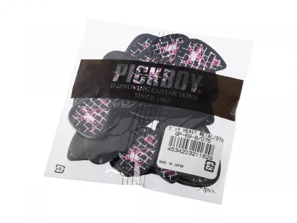Celltex Heavy Metal Медиаторы 50шт, толщина 0.75мм, Pickboy, GP-69-8/075  рис.2 