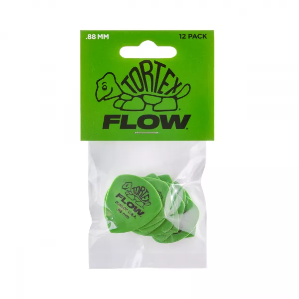 Tortex Flow Медиаторы 12шт, толщина 0.88мм, Dunlop, 558P.88  рис.2 