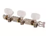 Колки для классической гитары, на планке, никель, Paxphil, JC-78-3+3-CR