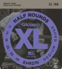 EHR370 Half Round Комплект струн для электрогитары, Medium, 11-49, D'Addario
