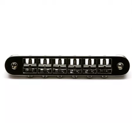 ResoMax NV1 Бридж (струнодержатель), 4мм, черный никель, GraphTech, PM-8843-BN