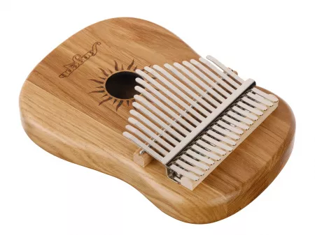 Требл Guitar Калимба резонаторная, 17 язычков, дуб, Мозеръ, KMT-3