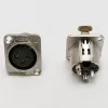 S3FDX Разъем панельный XLR 3p female, SHNOOR