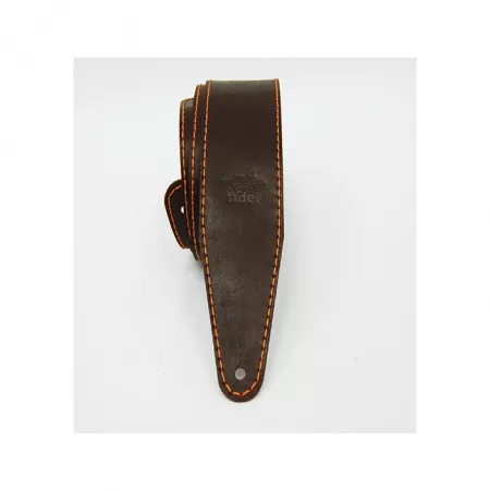 Leather 11 Ремень для гитары, кожаный, махагон, Fidel, FL66015L11
