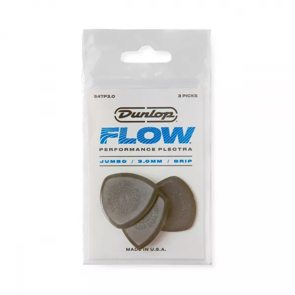Flow Jumbo Медиаторы 3шт, толщина 3.0мм, Dunlop, 547P3.0  рис.2 