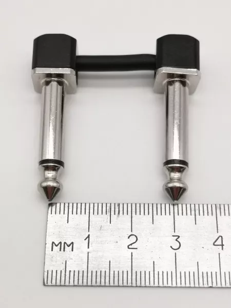 Патч-кабель, угловой, беспаечный корпус, 0.03м, ZZcable, E45-JR-JR-0003-0  рис.2 