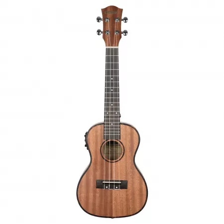 Mahogany Series Укулеле концертный со звукоснимателем, с чехлом, цвет натуральный, Cascha, HH-2035E
