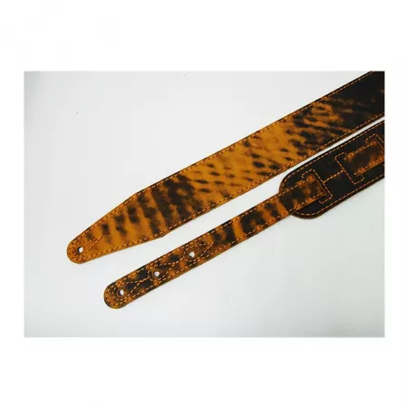 Leather 21 Ремень для гитары, кожаный, фокс, Fidel, FL60026L21L