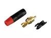 Разъем на кабель RCA "папа", Rean, RF2C-B-2