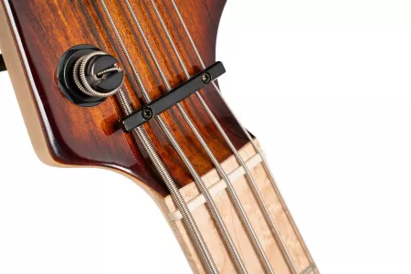GB Series Бас-гитара 5-струнная, коричневая, с чехлом, Cort, GB-Fusion-5-ABB-wbag
