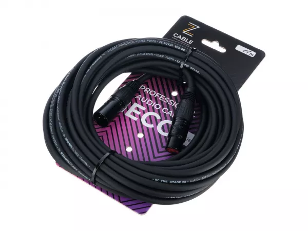 Кабель микрофонный 11м, ZZcable, E1-XLR-M-F-1100-0  рис.2 