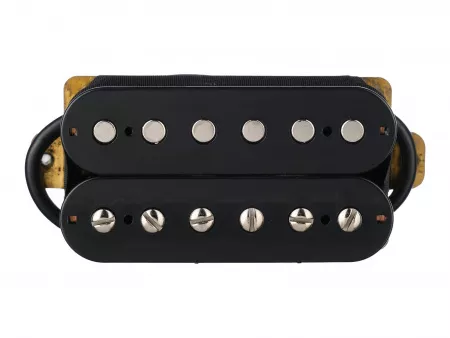 Звукосниматель хамбакер, нековый(neck), черный, Musiclily, M433BK