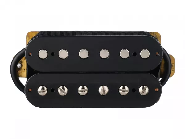 Звукосниматель хамбакер, нековый(neck), черный, Musiclily, M433BK  рис.2 