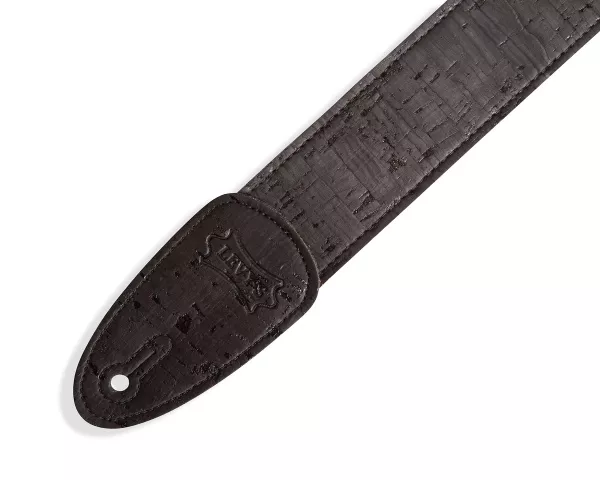 Specialty Series Ремень для гитары, пробка, черный, Levy's, MX8-BLK  рис.2 