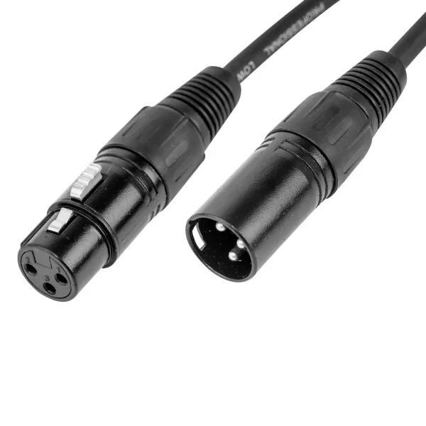 Кабель микрофонный XLR, 1м, Cascha, HH-2086  рис.2 