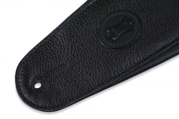 Signature Series Ремень для гитары, кожаный, черный, Levy's, MSSB2-4-BLK  рис.2 