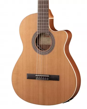 Z-Nature CT EZ Классическая гитара, тонкий корпус, со звукоснимателем, Alhambra, 8.010