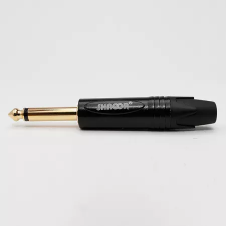 SP2-G-B Разъем на кабель 6.3мм male, моно, SHNOOR
