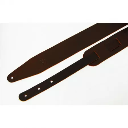 Leather Ремень для гитары, кожаный, цвет коньяк, Fidel, FL50031L