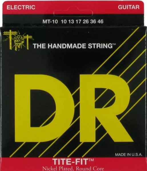 MT-10 TITE-FIT Medium-Tite Комплект струн для электрогитары, 10-46, DR