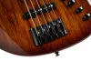 GB Series Бас-гитара 5-струнная, коричневая, с чехлом, Cort, GB-Fusion-5-ABB-wbag