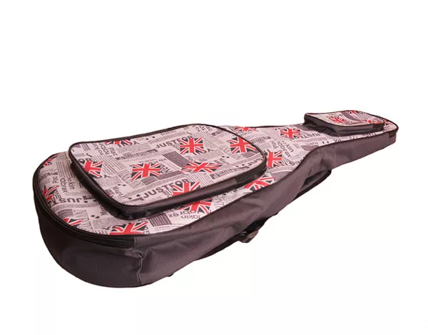 MZ-ChG-12-3grey/oxford Чехол для гитары дредноут, MEZZO