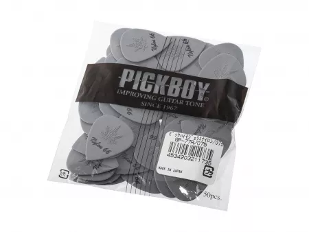 High-Modulous Nylon Медиаторы 50шт, толщина 0.75мм, Pickboy, GP-77R/075