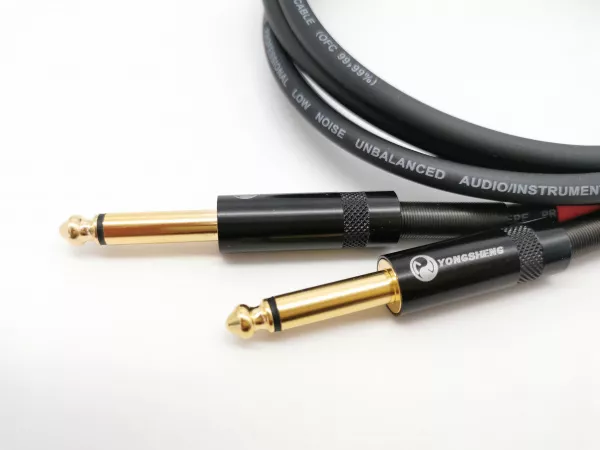 Кабель аудио 2хRCA-2хJack, 2м, ZZcable, E57-2RCA-2J-0200-0  рис.2 