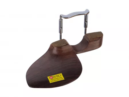 Подбородник для скрипки, модель Guarneri. Форма крепления - U. Материал - палисандр. WBO, VC01Ru-4/4