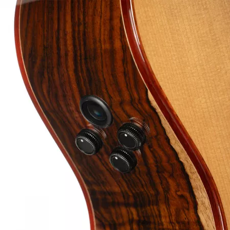 AT Gold Series Электро-акустическая гитара, с чехлом, Cort, Gold-A10-Cocobolo-WCASE-N