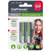 Ready-to-Use Аккумулятор предзаряженный AA/HR6 Ni-MH, 2400мАч, 2шт, GoPower, 00-00018320